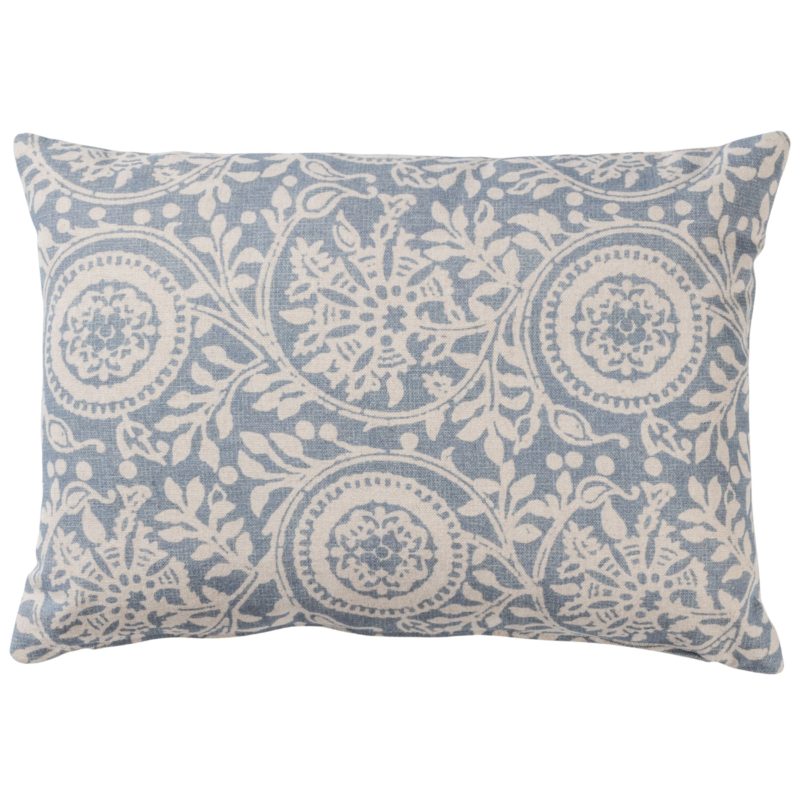 Provence Boudoir Cushion in Soft Blue