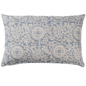 Provence XL Rectangular Cushion in Soft Blue