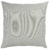 Woven Ticking Stripe Extra-Large Cushion in Hunter Green