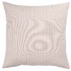 Woven Ticking Stripe Extra-Large Cushion in Rose Pink
