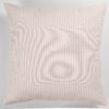 Woven Ticking Stripe Extra-Large Cushion in Rose Pink