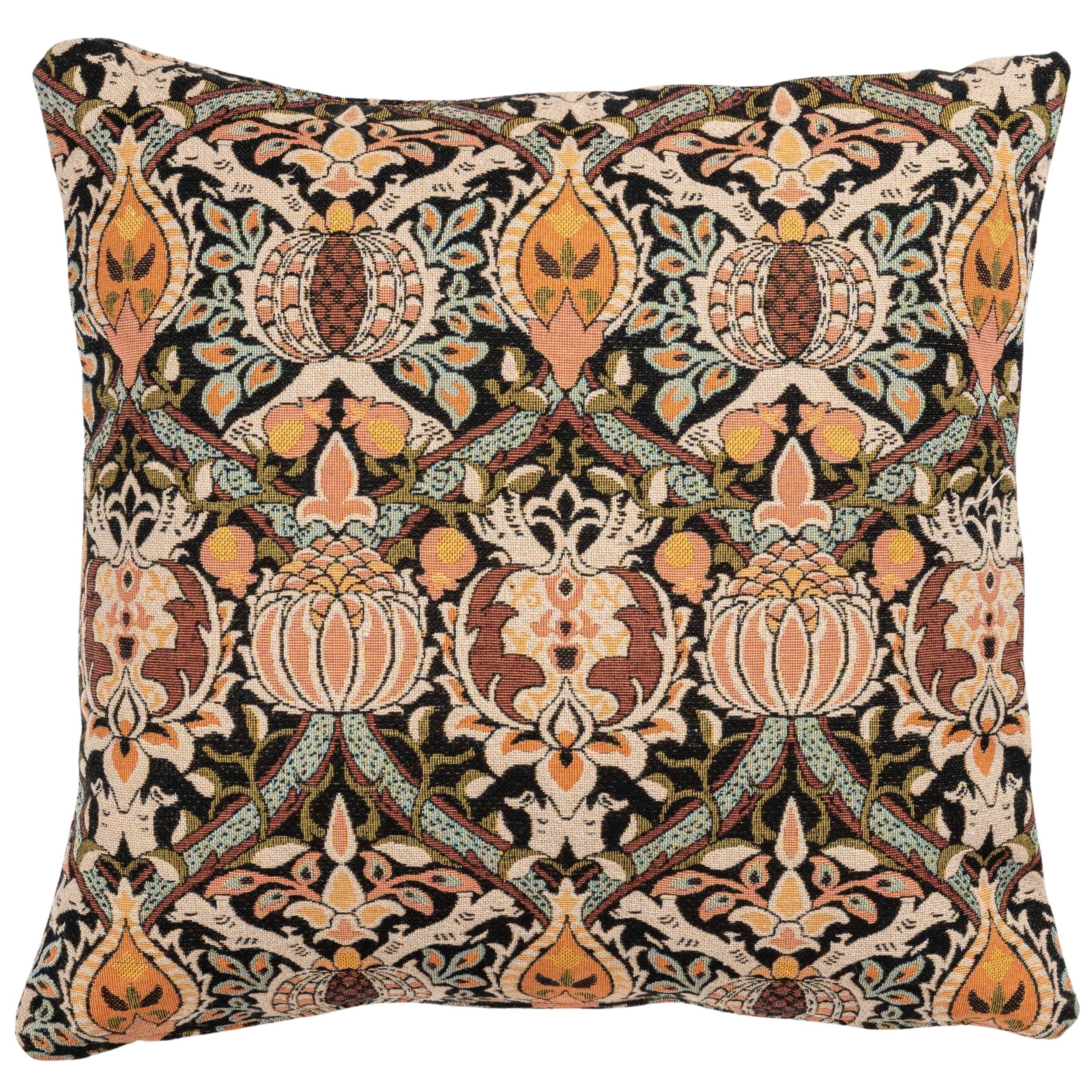 Pomegranate Damask Tapestry Cushion
