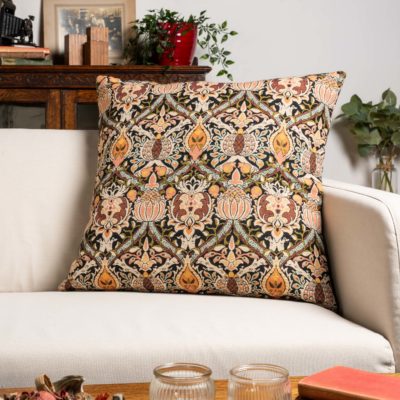 Pomegranate Damask Tapestry Extra-Large Cushion