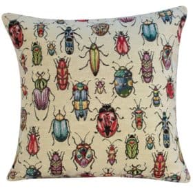 Tapestry Bugs Cushion