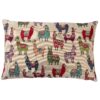Llama Tapestry XL Rectangular Cushion