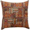 XL African Mask Tapestry Cushion
