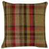 Tartan Check Cushion in Red and Green