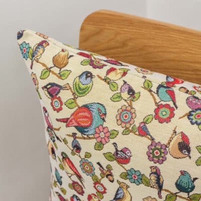 Tapestry Songbird Cushion