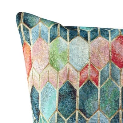 Extra-Large Venice Stained Glass Style Tapestry Cushion