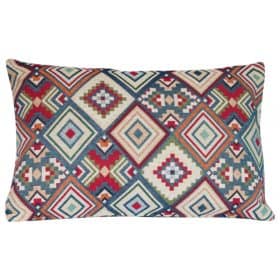 Aztec Geometric Tapestry XL Rectangular Cushion