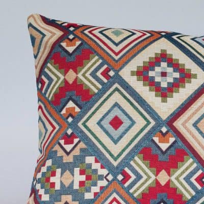 Aztec Geometric Tapestry XL Rectangular Cushion