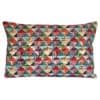 Triangle Harlequin Geometric Tapestry XL Rectangular Cushion