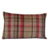 Tartan Check XL Rectangular Cushion in Red and Green