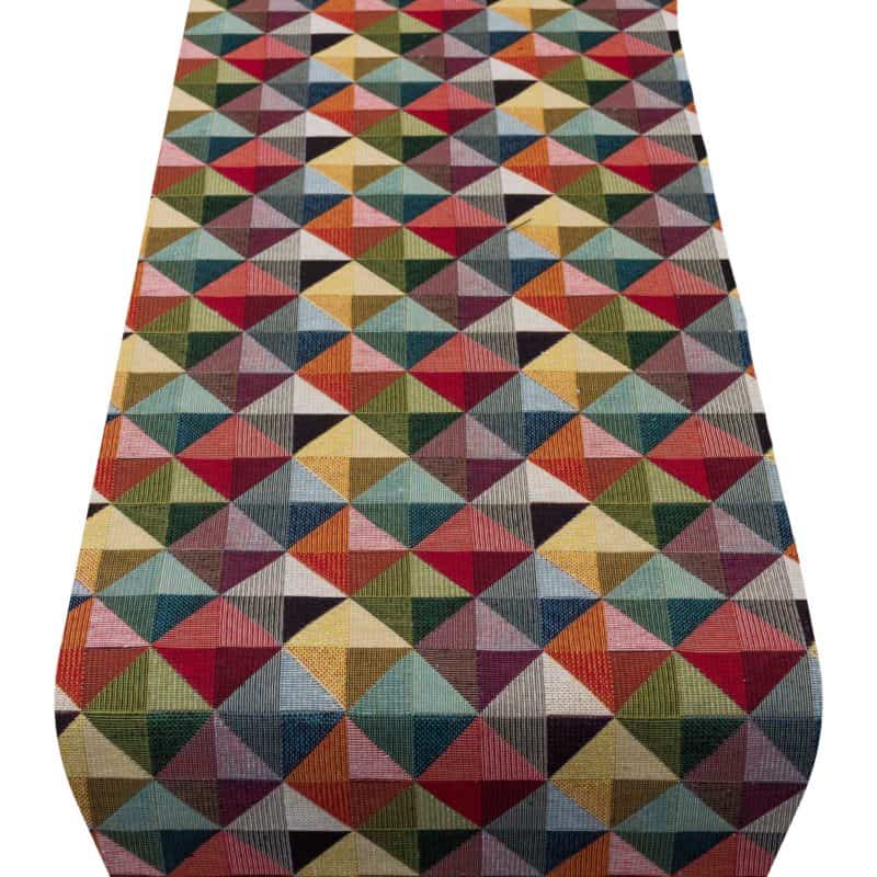 Harlequin Tapestry Table Runner
