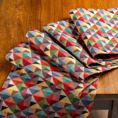 Harlequin Tapestry Table Runner