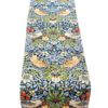 William Morris Strawberry Thief Tapestry Table Runner in Blue