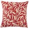 William Morris Willow Bough Tapestry Cushion in Red