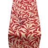 William Morris Willow Bough Tapestry Table Runner in Red
