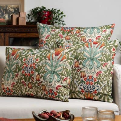 William Morris Woodland Weeds Tapestry Cushion