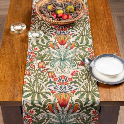 William Morris Woodland Weeds Tapestry Table Runner