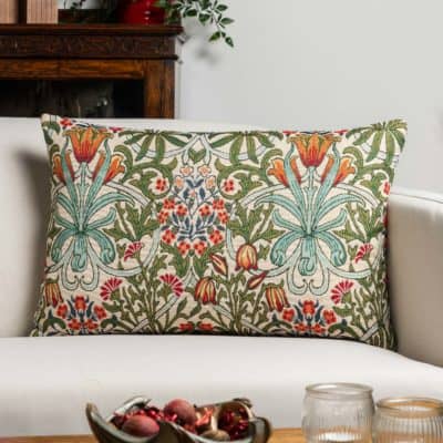 William Morris Woodland Weeds Tapestry XL Rectangular Cushion