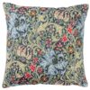 William Morris Golden Lily Tapestry Cushion in Sapphire Blue