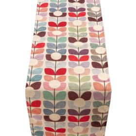 Retro Flower Stem Tapestry Table Runner