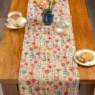 Secret Garden Tapestry Table Runner
