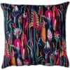 Midnight Garden Velvet Extra-Large Cushion