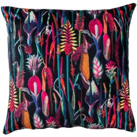 Midnight Garden Velvet Extra-Large Cushion