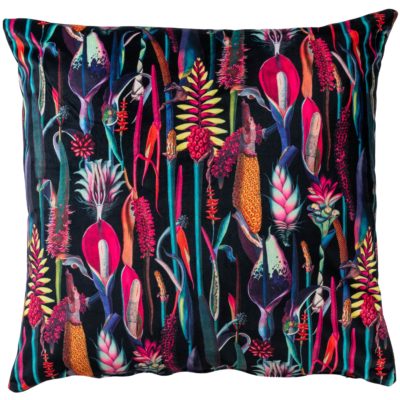 Midnight Garden Velvet Extra-Large Cushion