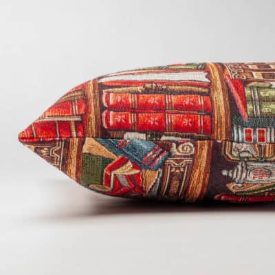 The Library Tapestry Extra-Large Cushion