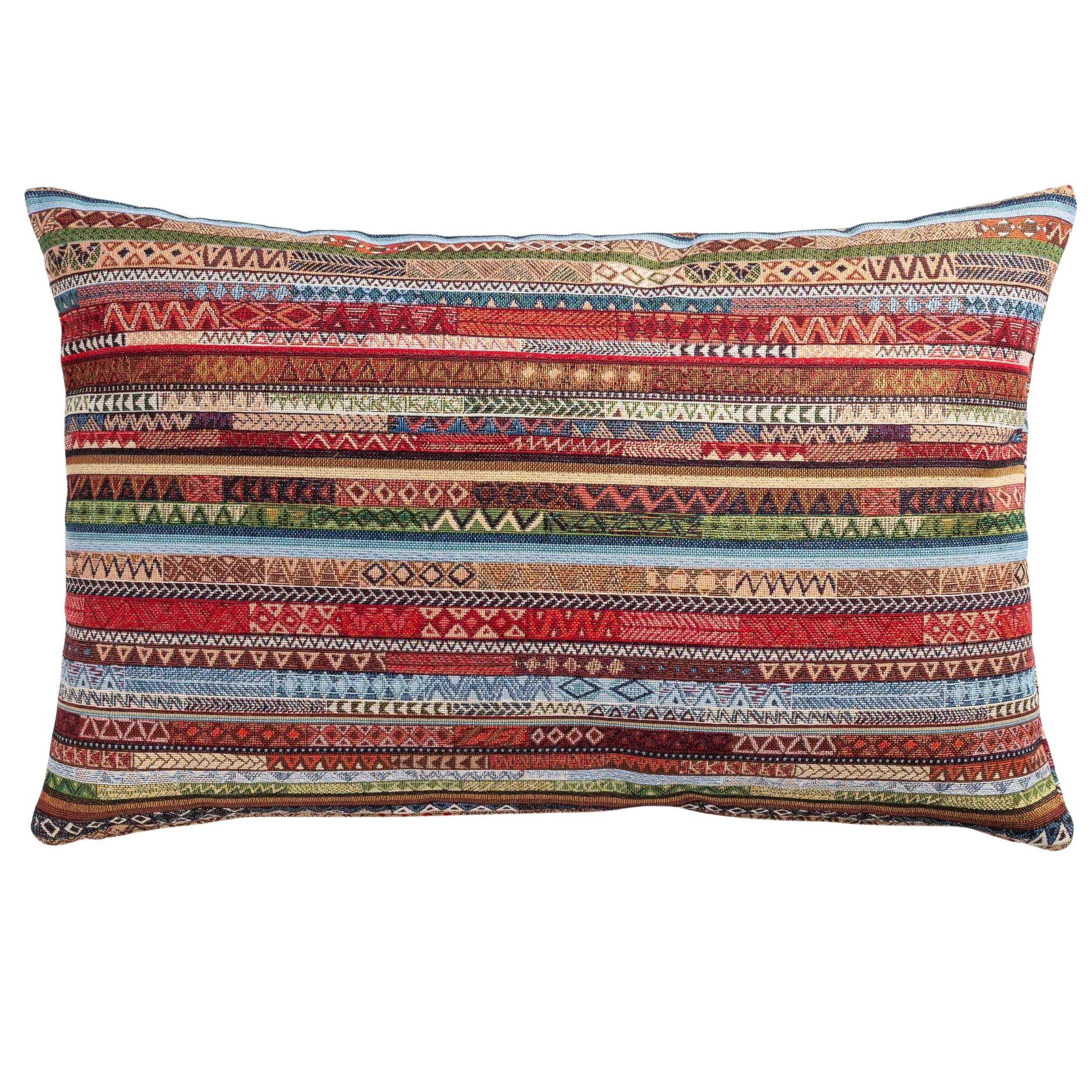 Meridian Stripe Tapestry XL Rectangular in Spice