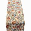 Jacobean Garden Tapestry Table Runner in Jewel