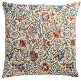 Jacobean Garden Tapestry Extra-Large Cushion in Jewel