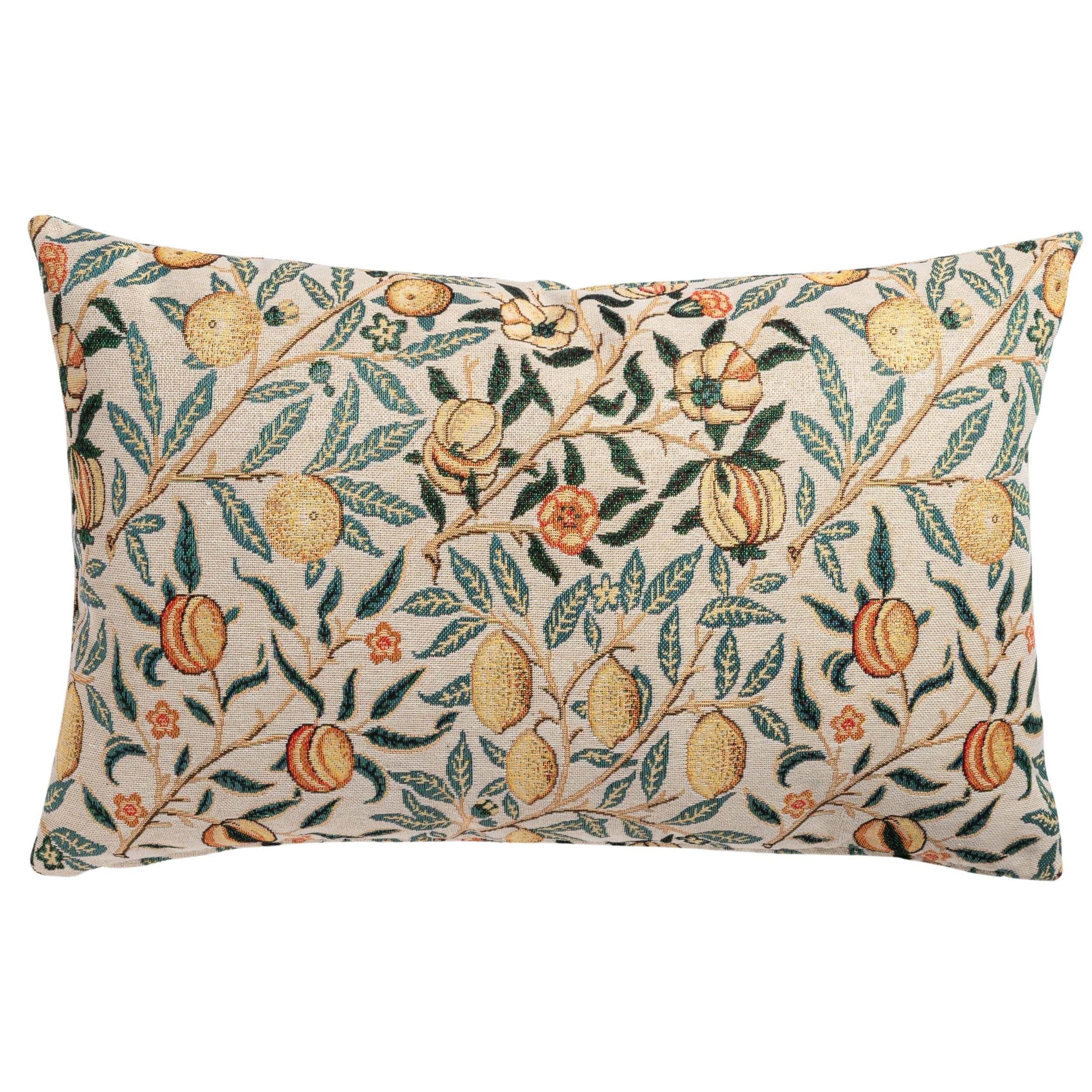 William Morris Pomegranate Tapestry XL Rectangular Cushion