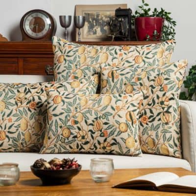 William Morris Pomegranate Tapestry Extra-Large Cushion