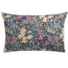 William Morris Golden Lily Tapestry XL Rectangular Cushion in Teal Blue