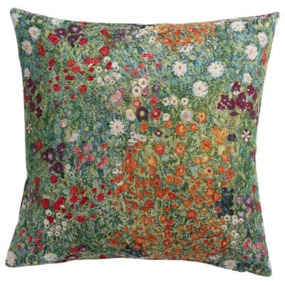 Monet's Garden Cushion in Meadow