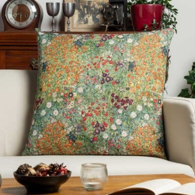Monet's Garden Extra-Large Cushion in Meadow