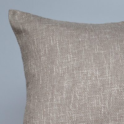 Linen Look Plain Cushion in Hessian