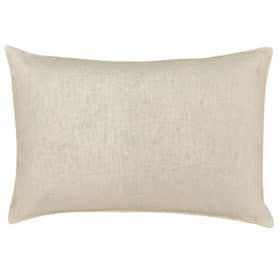 100% Linen Boudoir Cushion Cover in Ivory