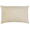100% Linen XL Rectangular Cushion Cover in Ivory