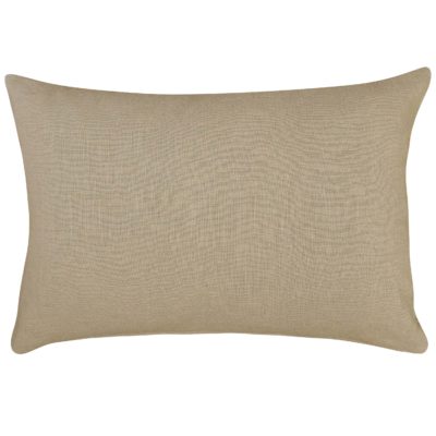 100% Linen XL Rectangular Cushion Cover in Latte