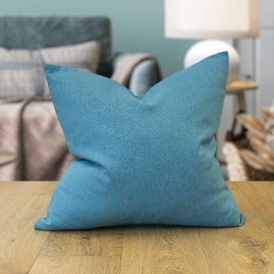 100% Linen Cushion Cover in Teal