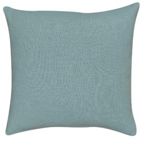 100% Linen Cushion Cover in Aqua