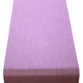 100% Linen Table Runner in Blush Pink