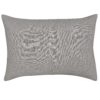 100% Linen Boudoir Cushion Cover in Stone Grey