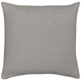 100% Linen Cushion Cover in Stone Grey