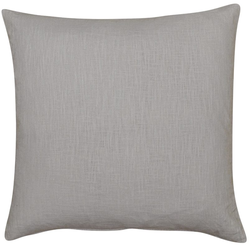 100% Linen Extra-Large Cushion Cover in Stone Grey